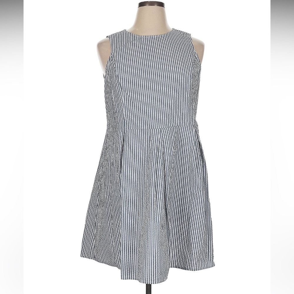 Striped Short Summer Dress